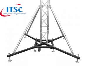 Lighting Truss Outrigger for Ground Support Tower