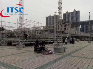 35x24m Stage Truss Flat Roof System