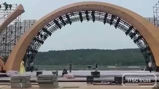 How to build a concert stage?