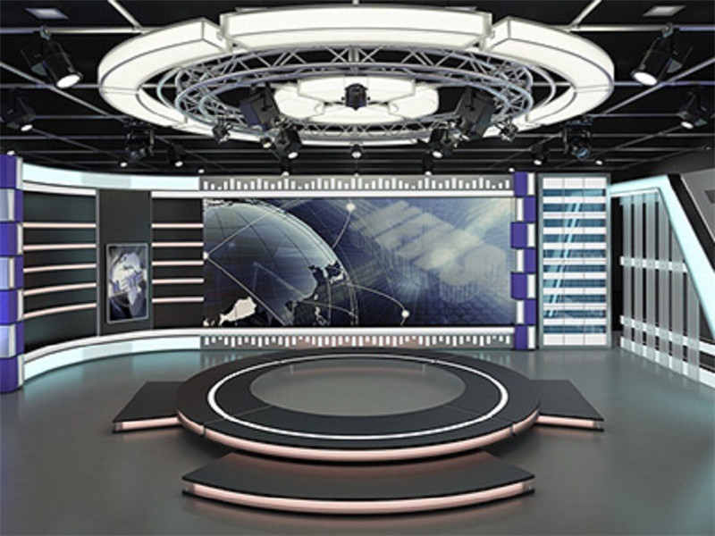 3D Visual TV Studio Aluminium Circular Truss System