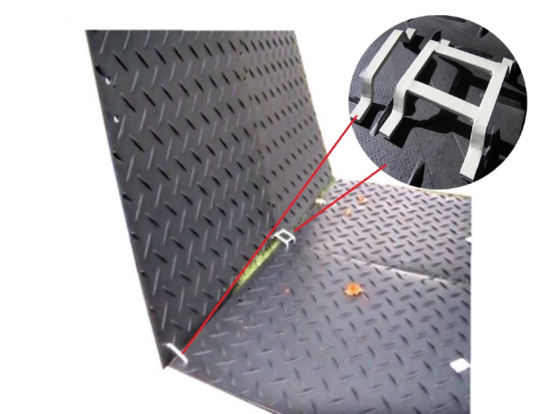 Lightweight Ground Protection Mats Skid steer 4 x 8 for Pathways