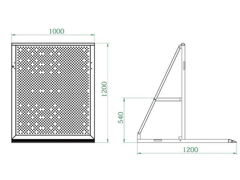 concert stage barriers aluminium quote