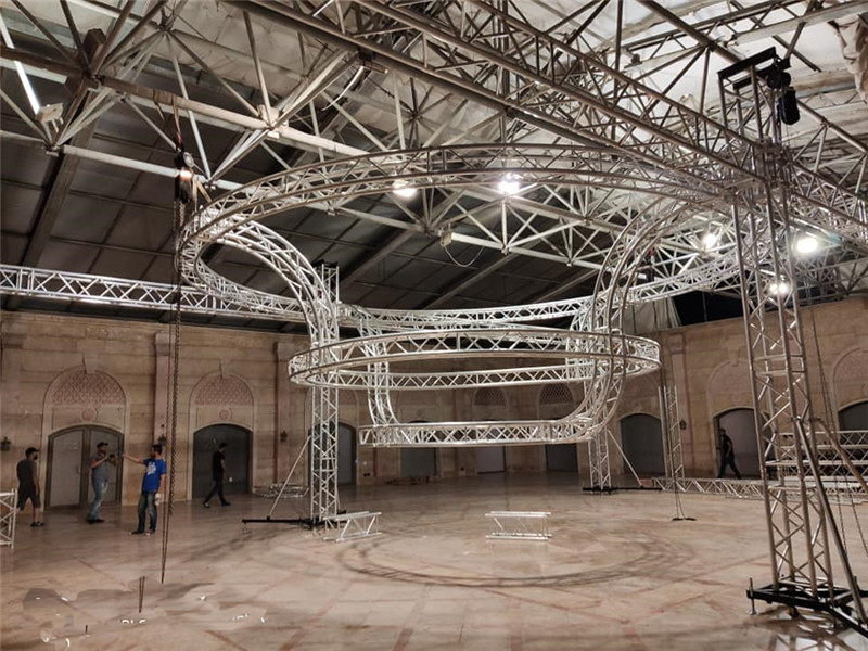 Circular truss hire