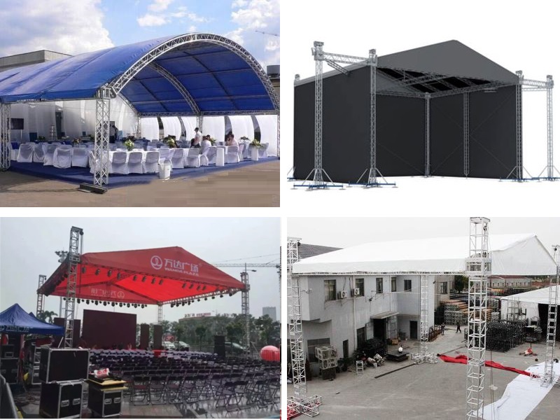 pvc stage truss