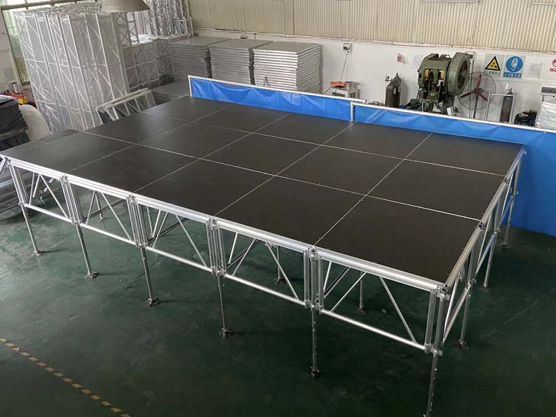 movable stage platform in stock