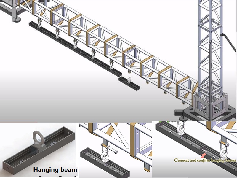 LED Wall rigging screen