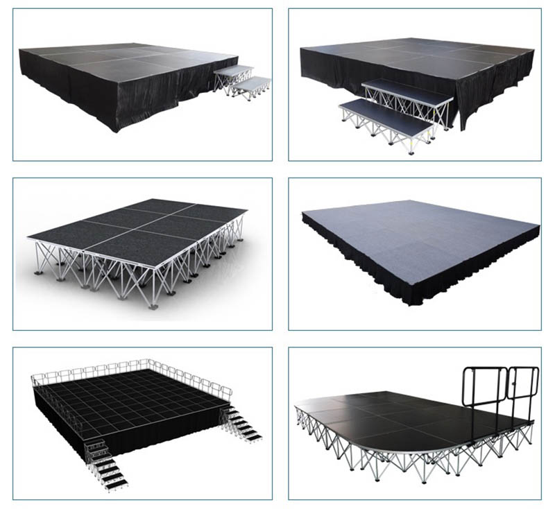 portable stage dance floor