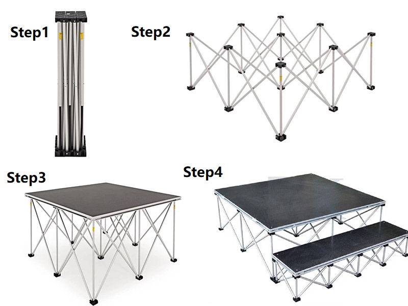 build a stage platform