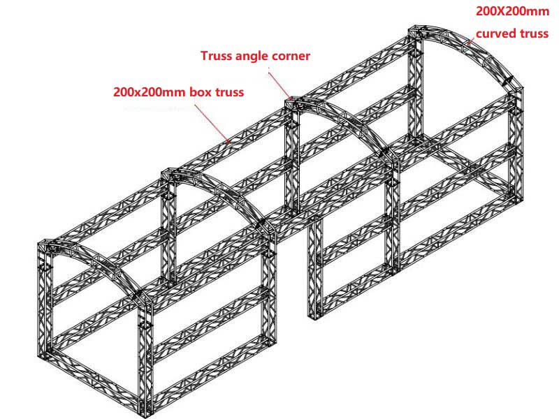 curved trusses for roof