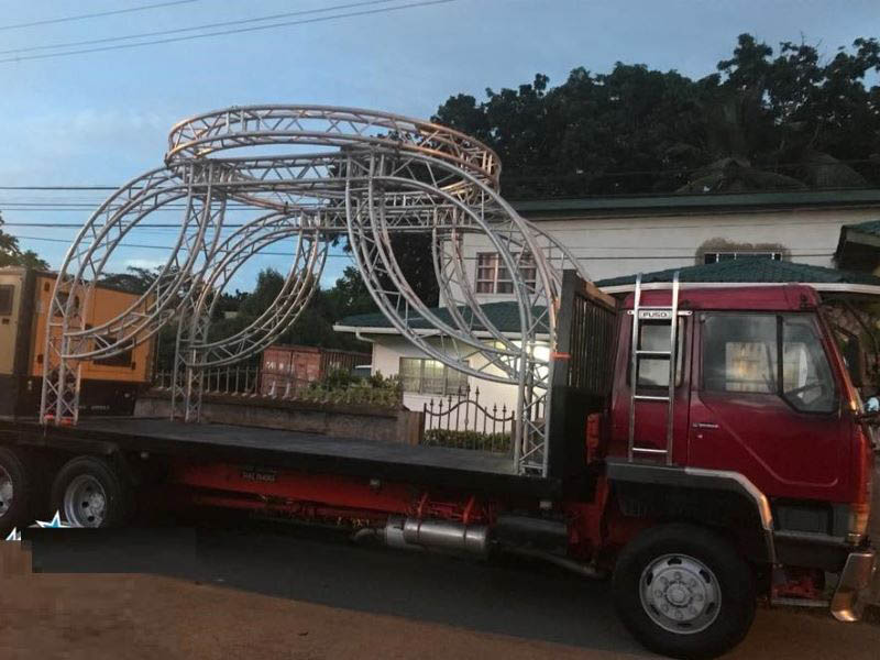 overhead circular truss