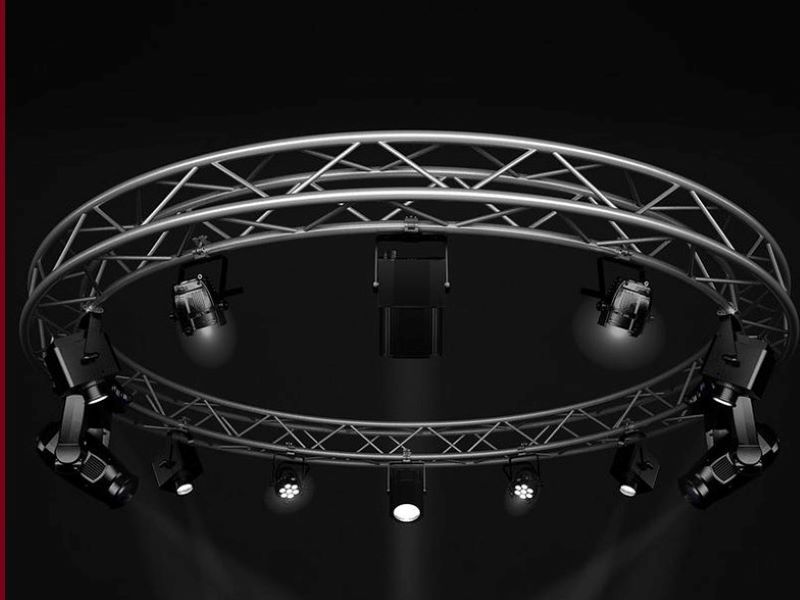 stage truss circle