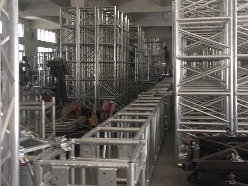 aluminum beam truss welding