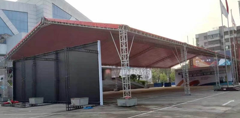 triangle stage truss aluminum