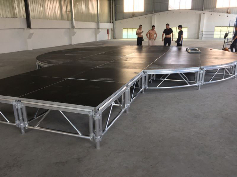 circular stage platform for rent