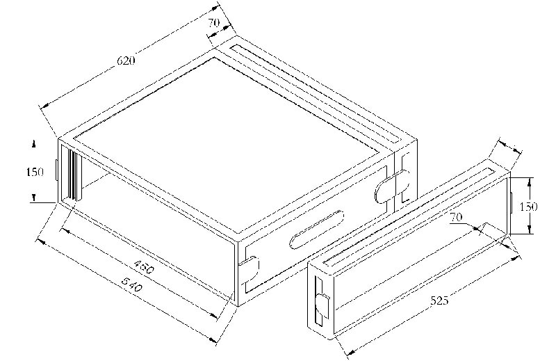 3u flight case for sale