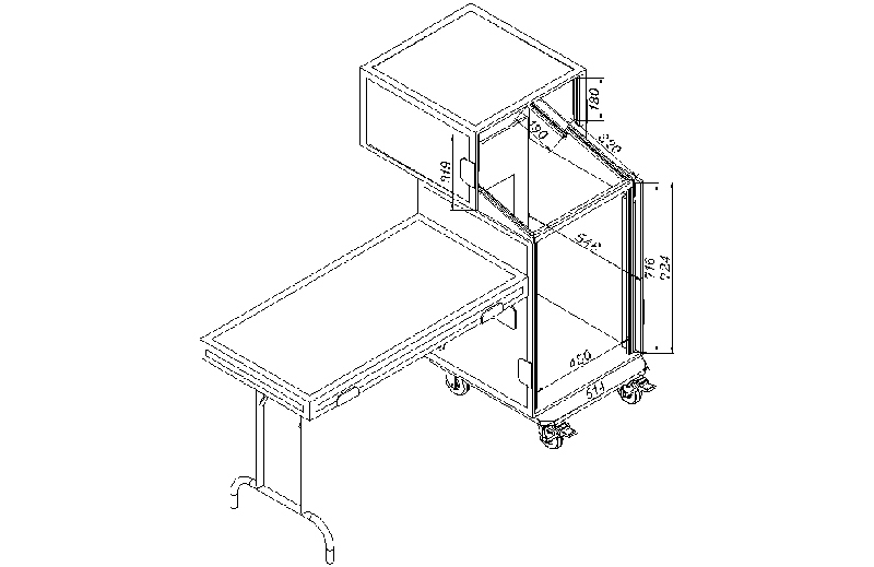 dj deck case