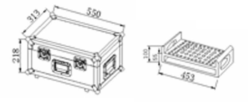 turntable road case