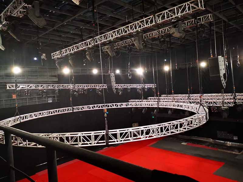 circular box truss dj