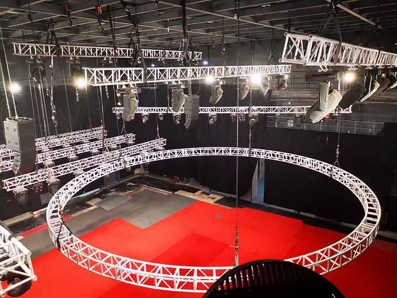 circular box truss kit