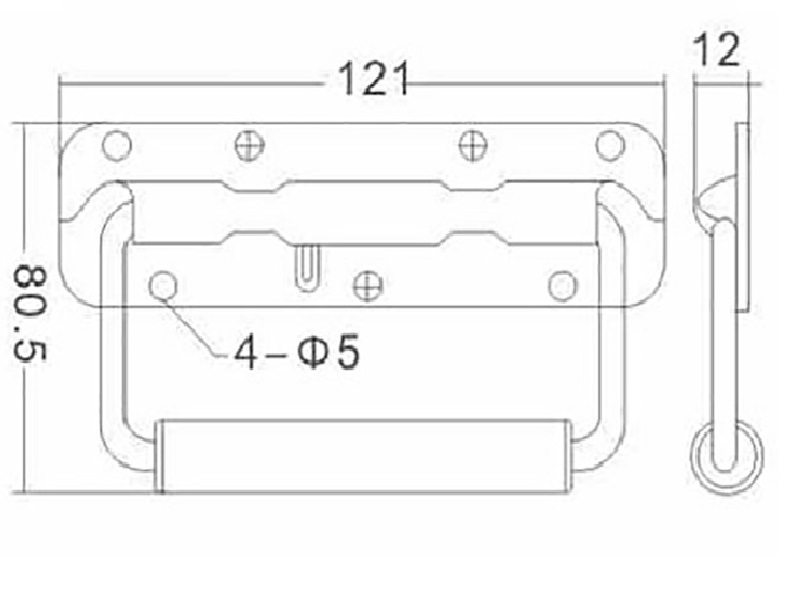 flight case with handles