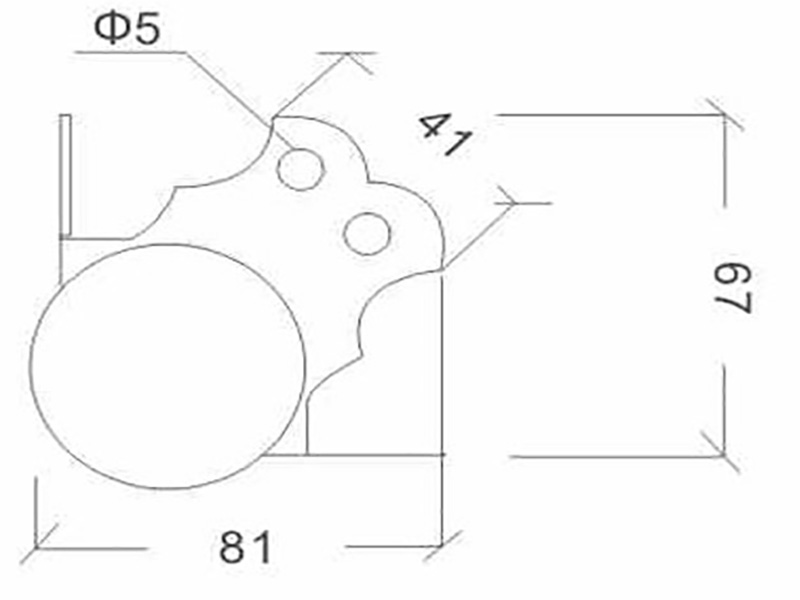 large ball corner projector