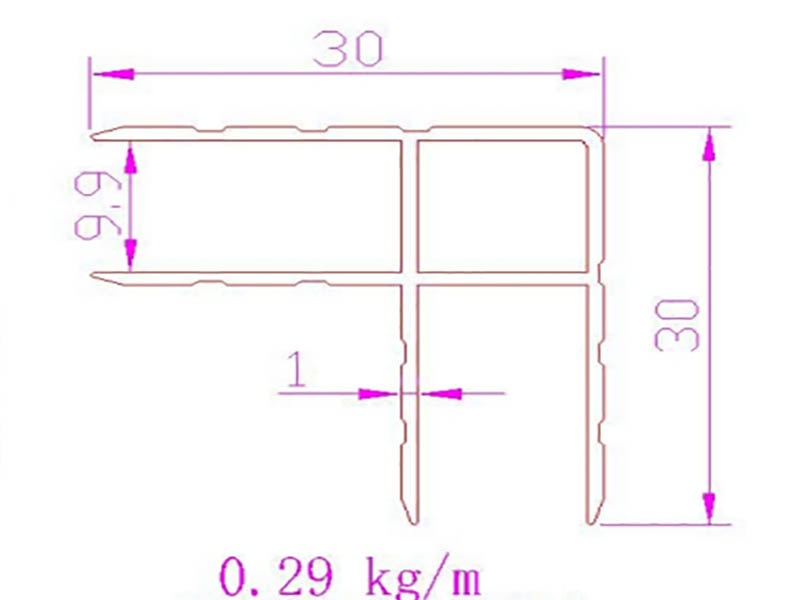 aluminum angle extrusion accessories