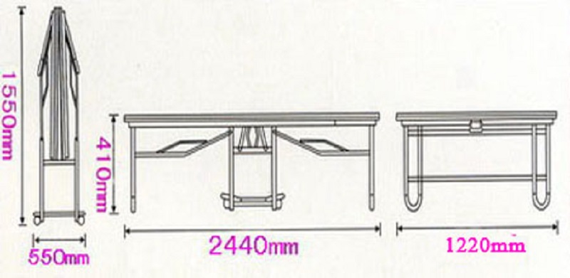 transfold portable folding stage kit