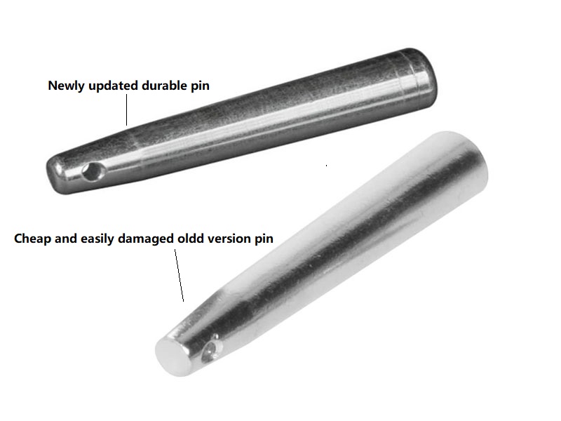 conical truss coupler pin