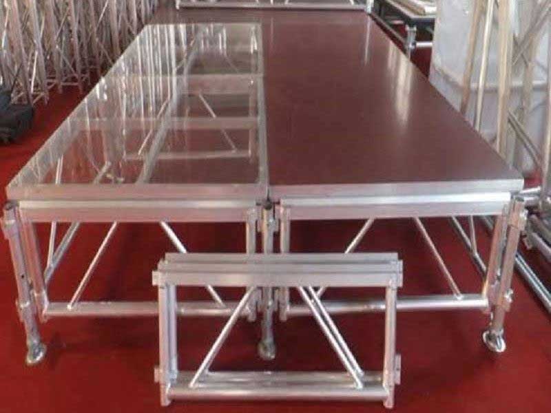 acrylic stage rental