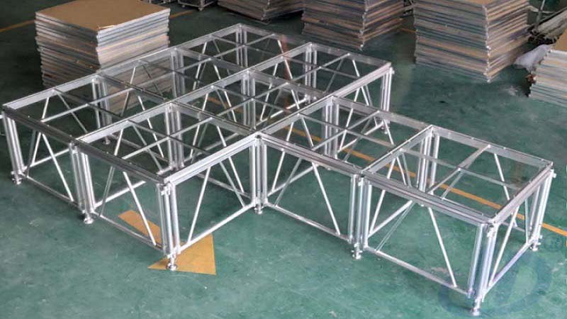 acrylic glass stage box