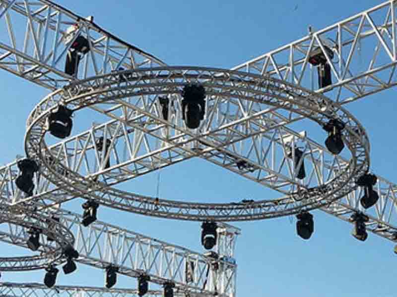 circular lighting truss 