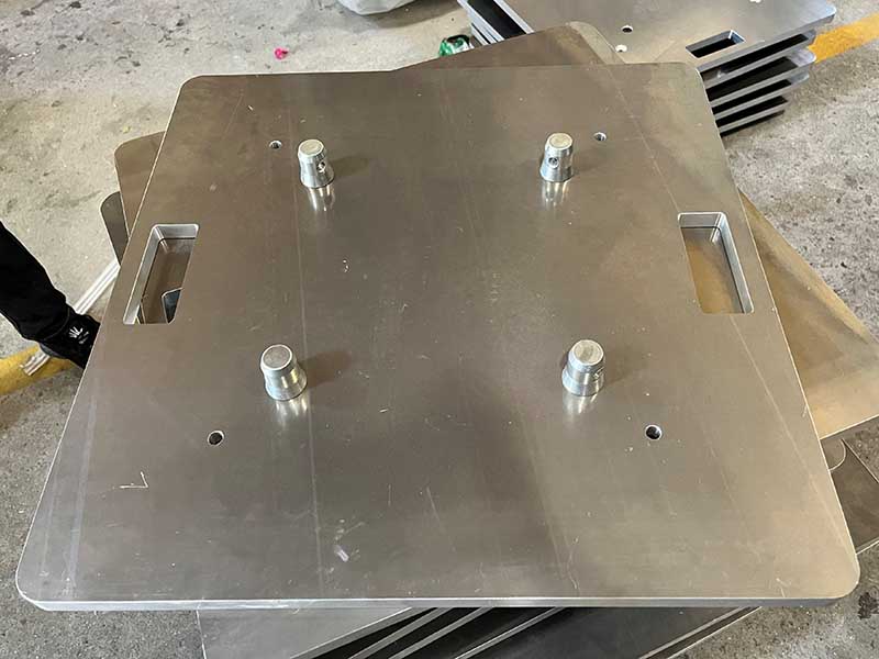 heavy duty truss base plate