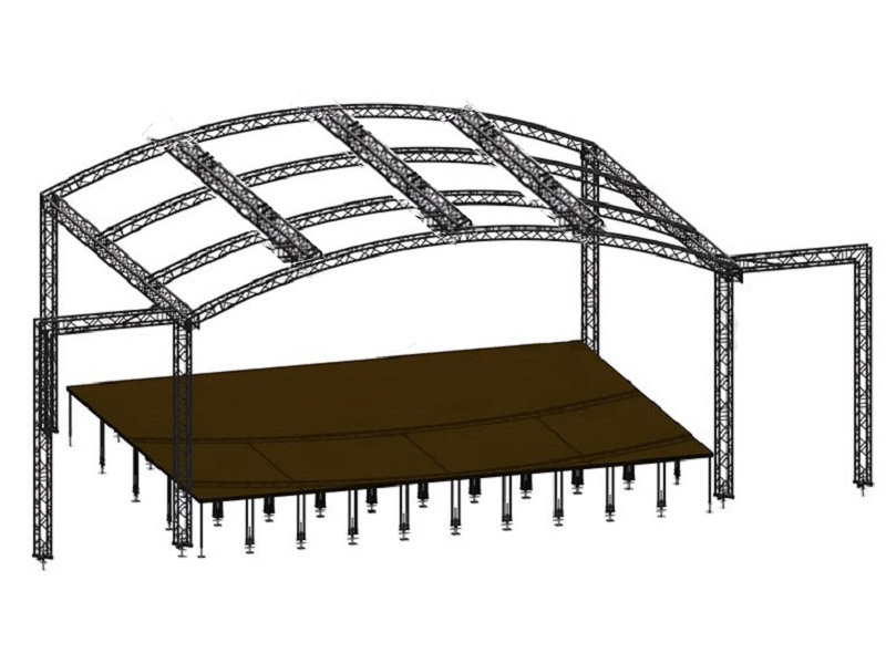  dome truss building