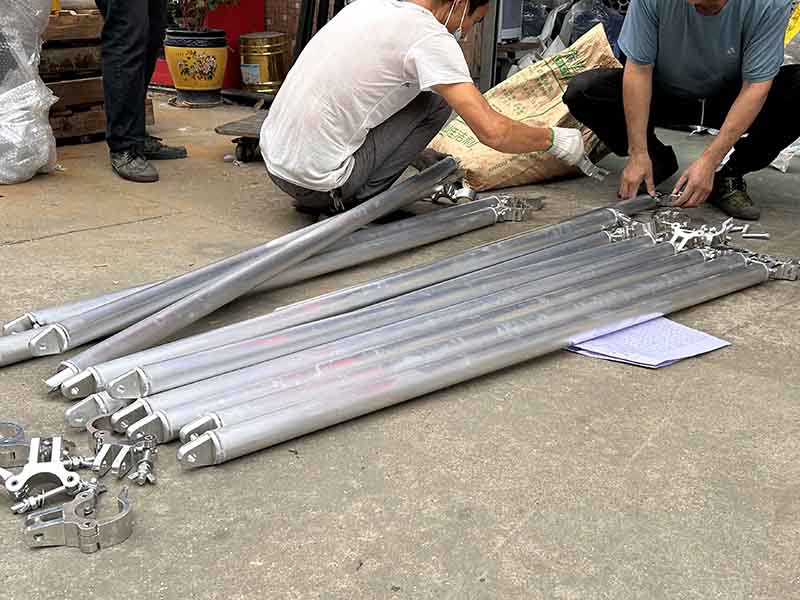 Safe tube installation