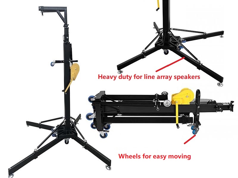 line array speaker truss stand
