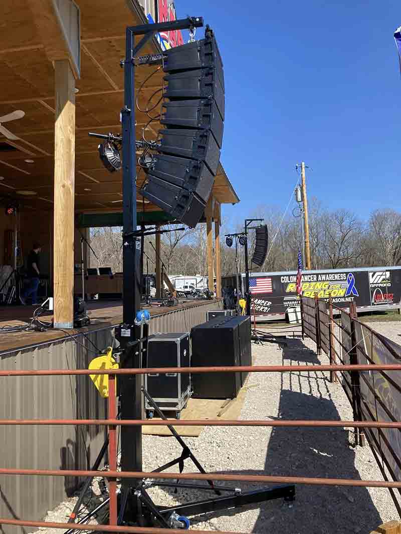 line array lift diy 