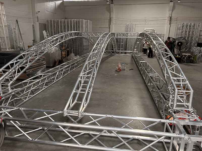 Global type truss arc roof for sale