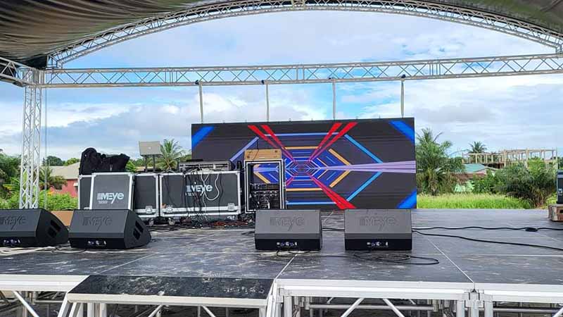 ITSC stage roof