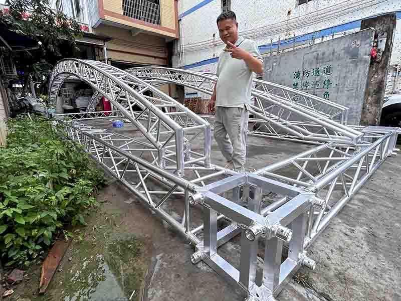 stage truss for Guyana