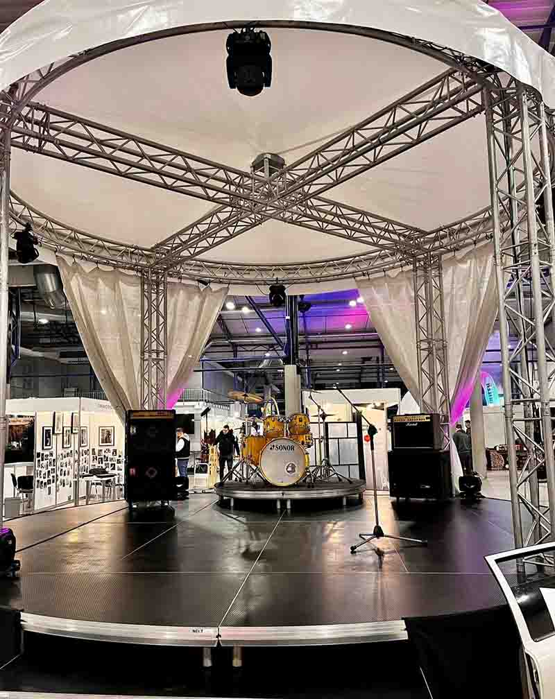 Custom circular truss for weddings Custom circular truss for weddings