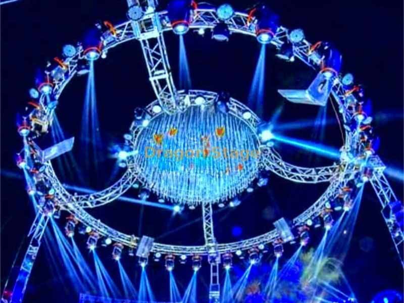 heavy duty circular truss for wedding