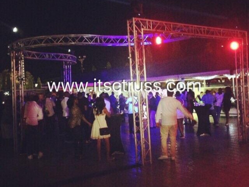 rental circular truss for wedding