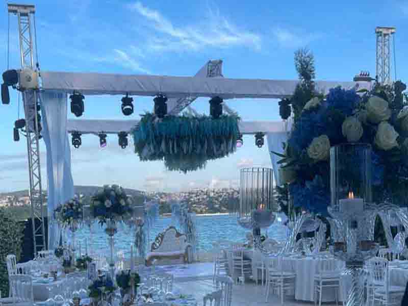 custom wedding truss manufacturer