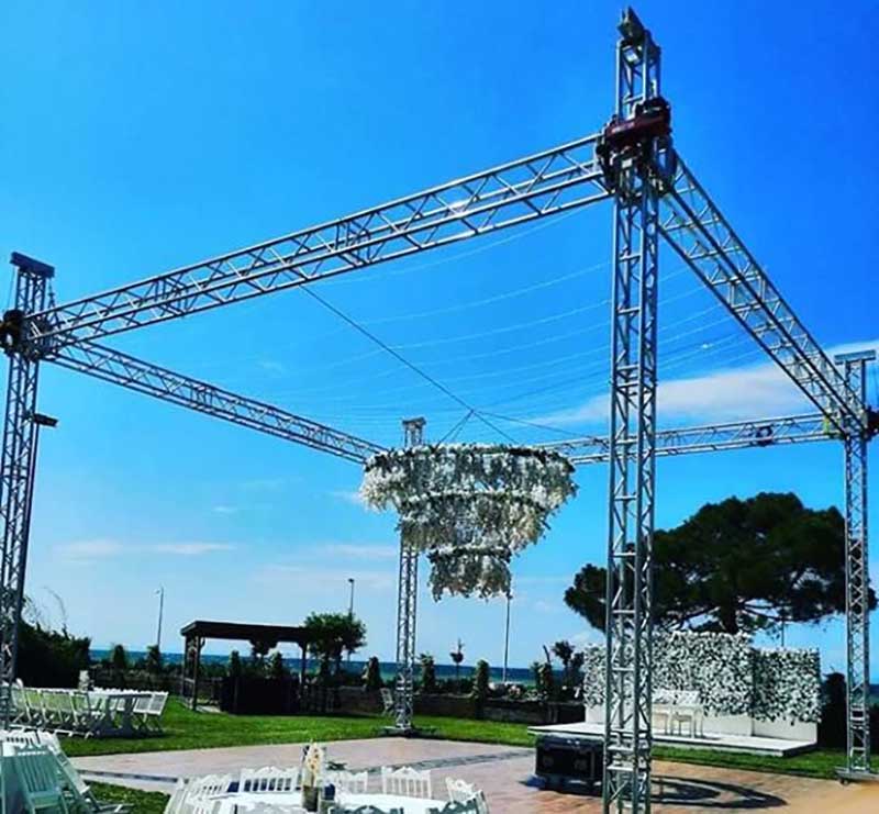 truss system for wedding decoration