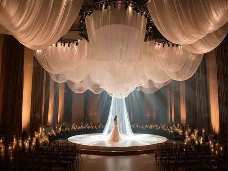truss circle rental for weddings