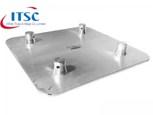 Aluminium Square Base Plate for truss