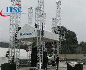 10 ft Triangular Roof Truss system for Trade Show Exhibition