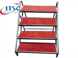 Folding Stage Stairs with for 0.4-0.6 m H Folding Stage Decks