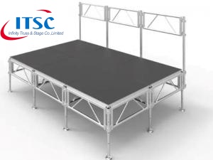 adjustable stage platform