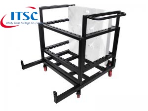 Dolly Cart for Lighting Truss And Aluminium Baseplates
